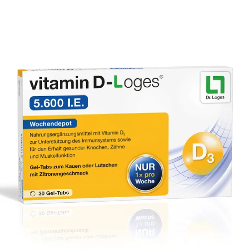 VITAMIN D-LOGES 5.600 I.E. Wochendepot Kautabl.