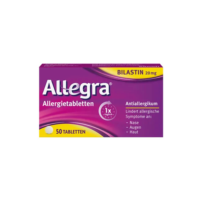 ALLEGRA Allergietabletten 20 mg Tabletten