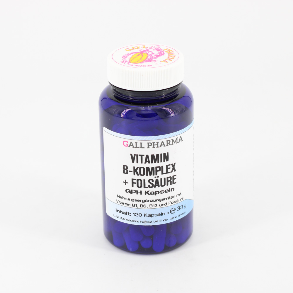VITAMIN B KOMPLEX+Folsäure GPH Kapseln