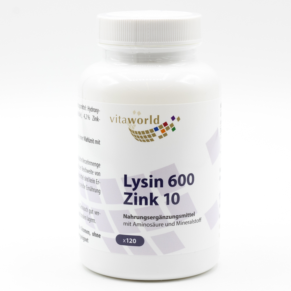 LYSIN 600 mg plus Zink 10 mg Kapseln