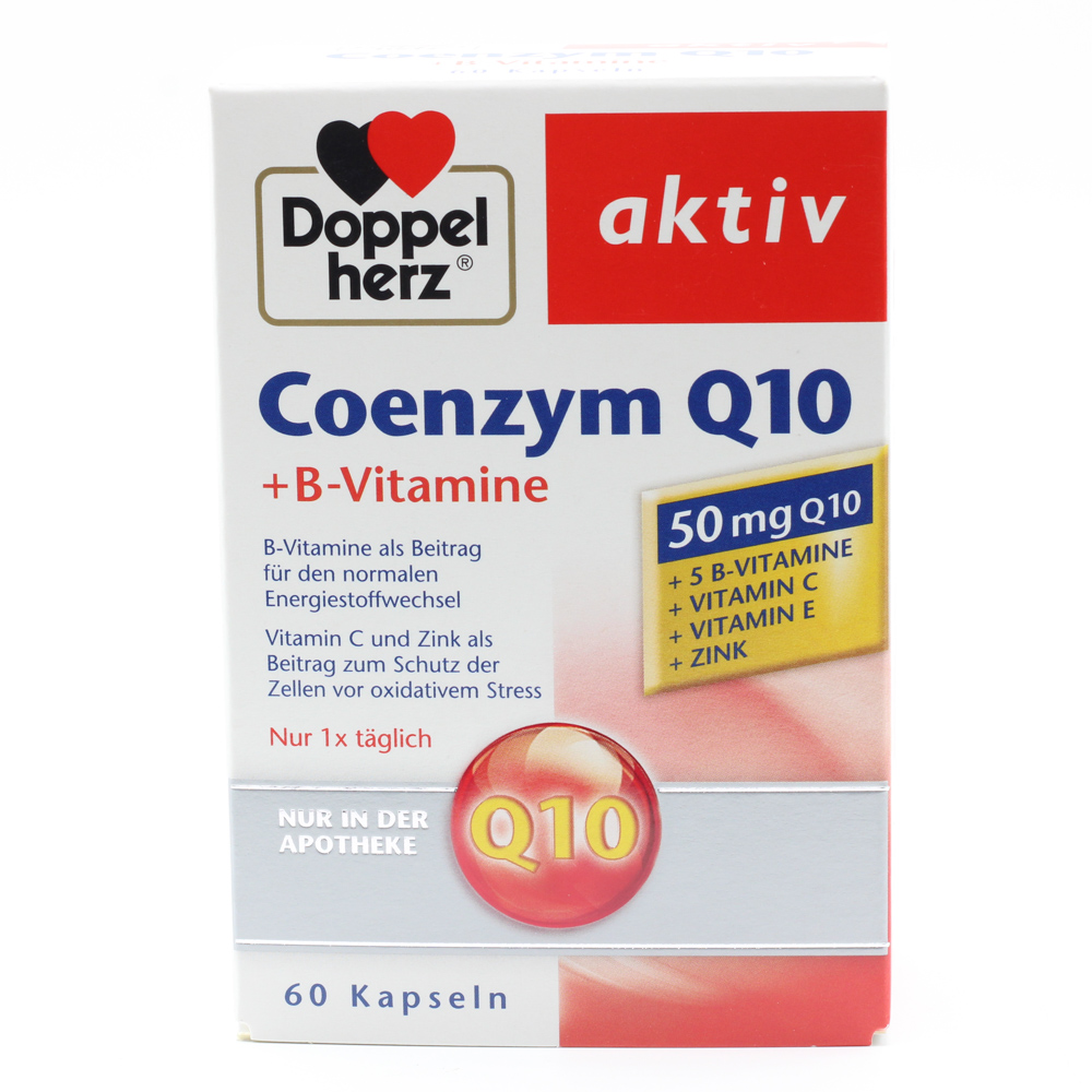 DOPPELHERZ Coenzym Q10+B Vitamine Kapseln