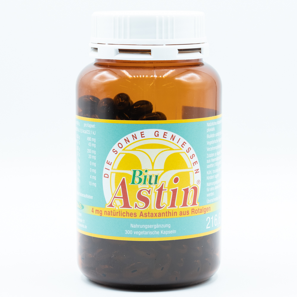 BIU ASTIN natürliches Astaxanthin 4 mg Kapseln