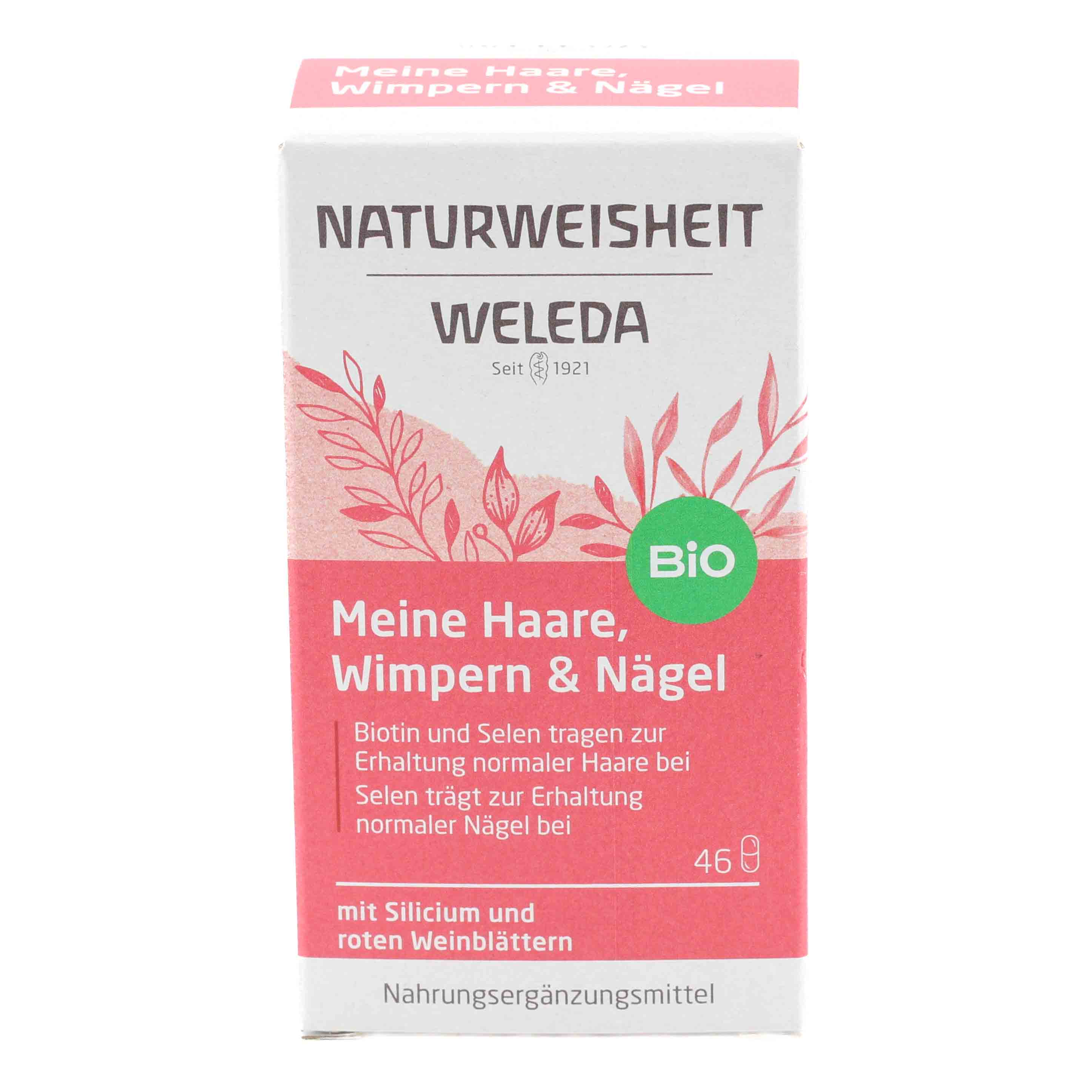 WELEDA Naturweisheit Meine Haare Wimpern&Nägel Kps