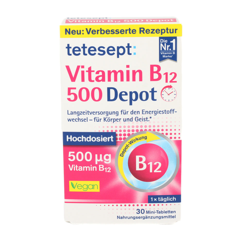 TETESEPT Vitamin B12 500 Depot Filmtabletten