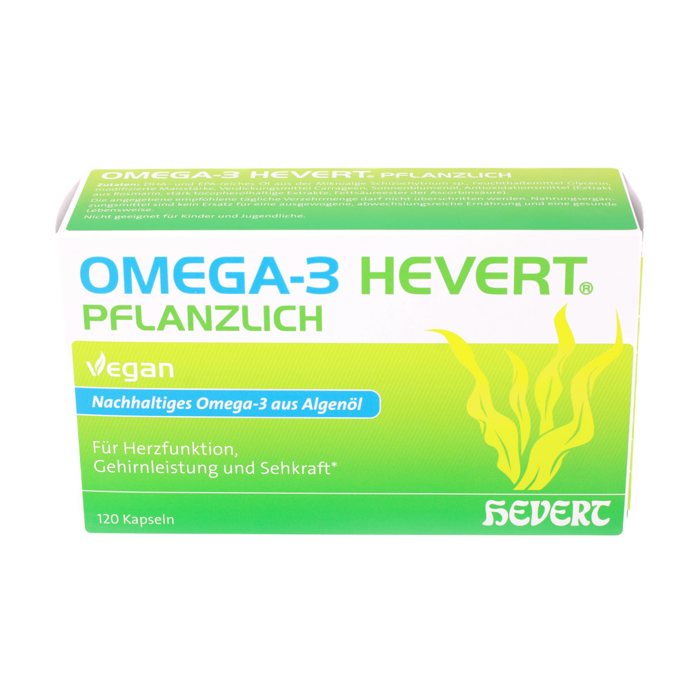 OMEGA-3 HEVERT pflanzlich Weichkapseln