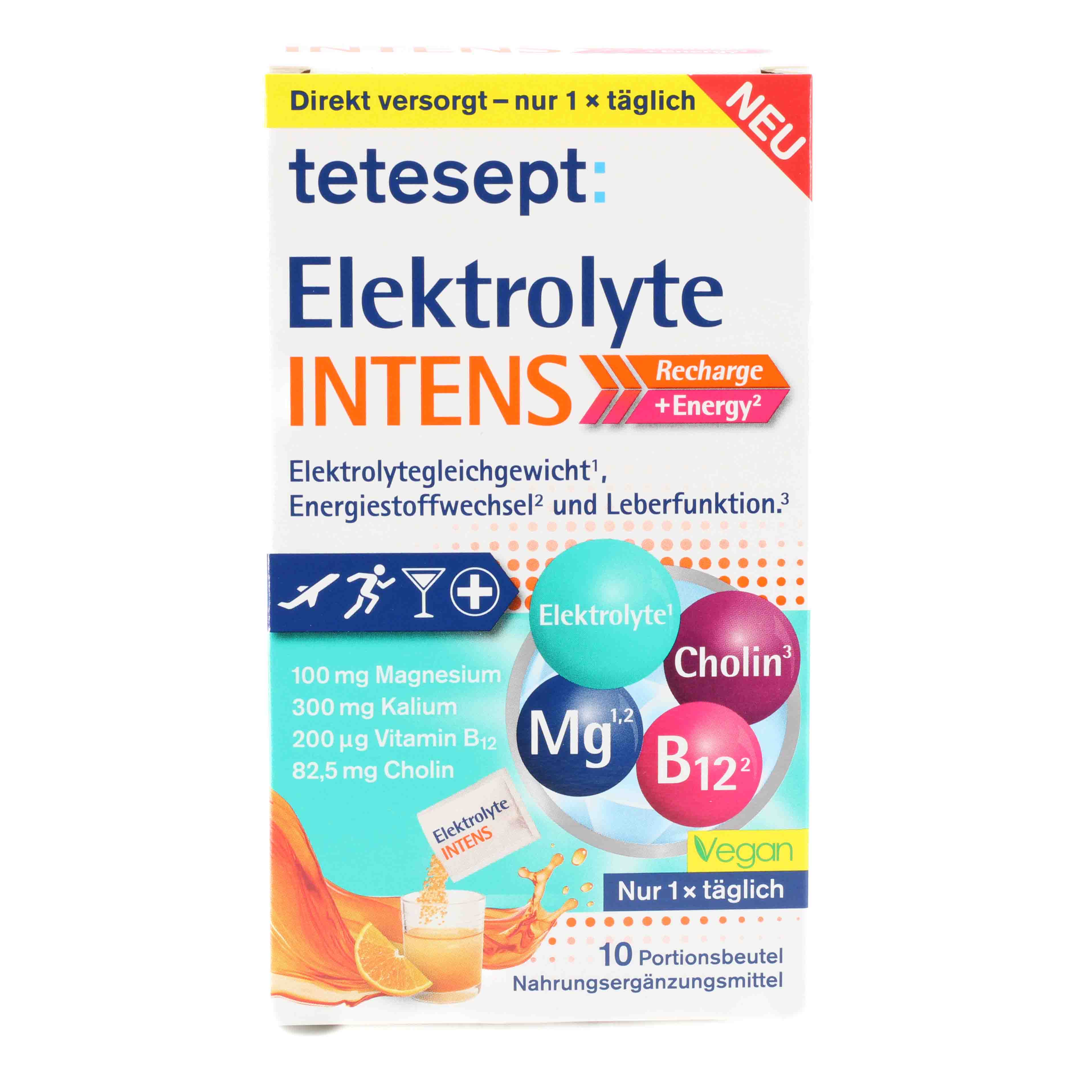 TETESEPT Elektrolyte Intens Pulver