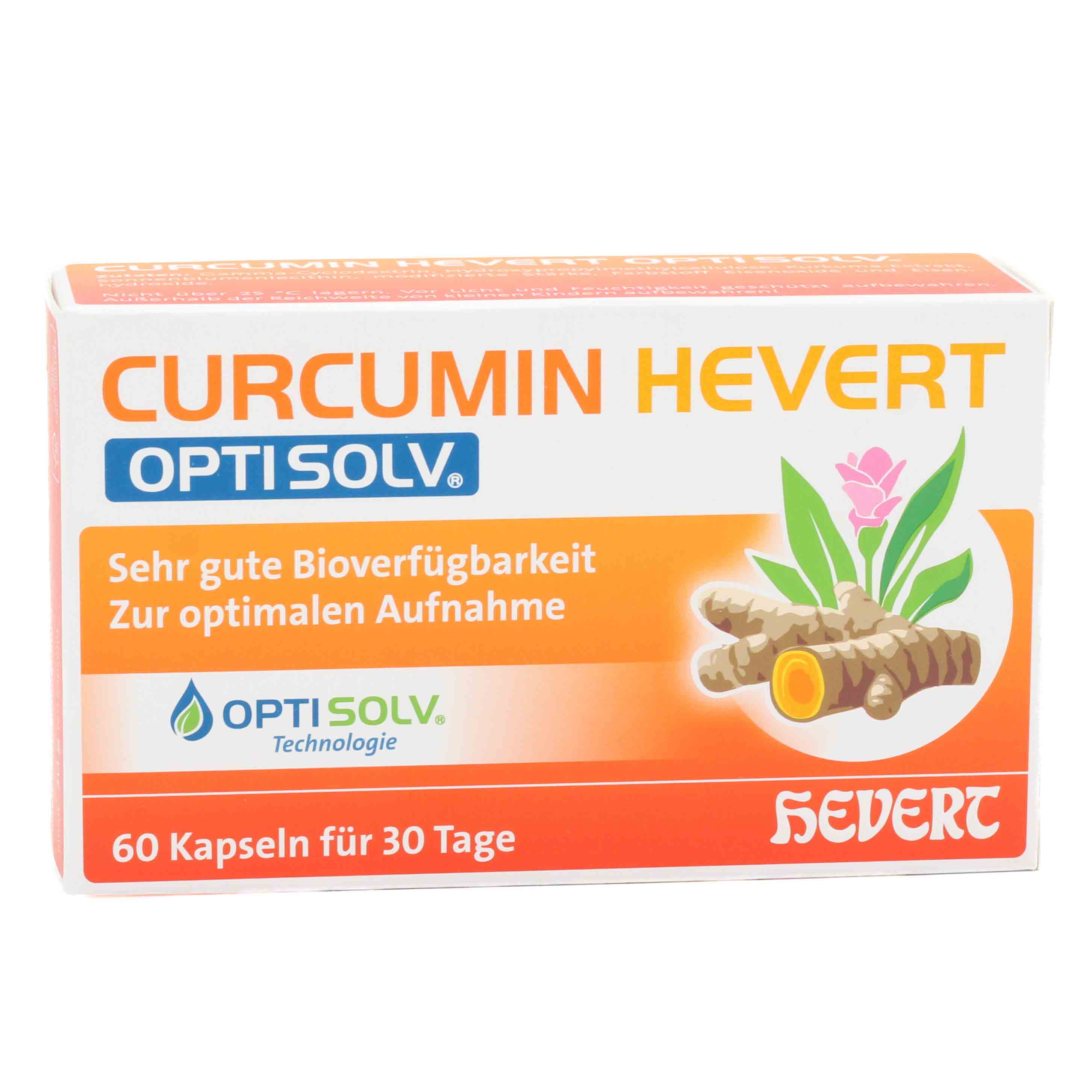 CURCUMIN HEVERT OptiSolv Kapseln
