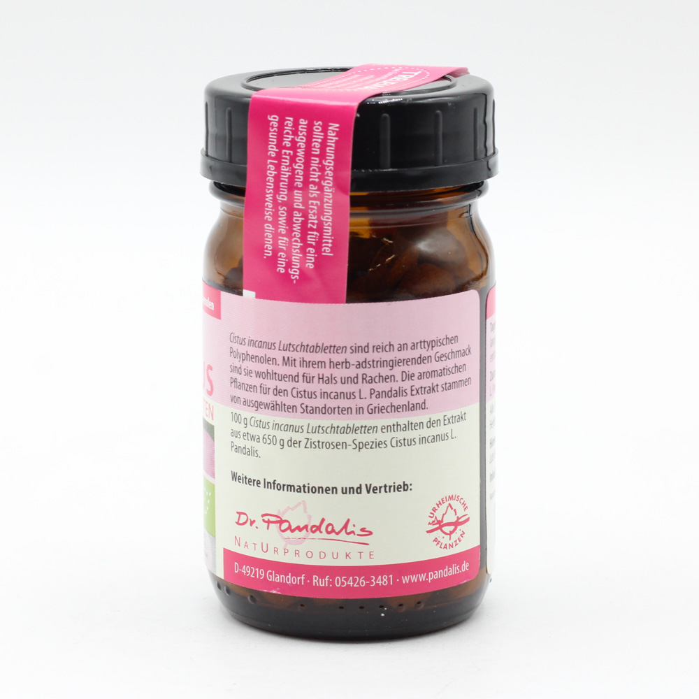 CISTUS INCANUS Bio Lutschtabletten Dr.Pandalis