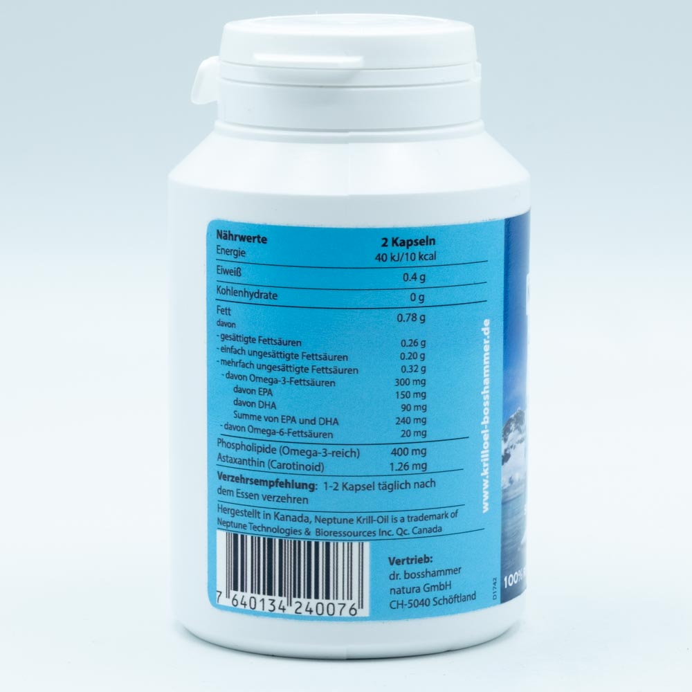 DR.BOSSHAMMER Krillöl NKO Kapseln