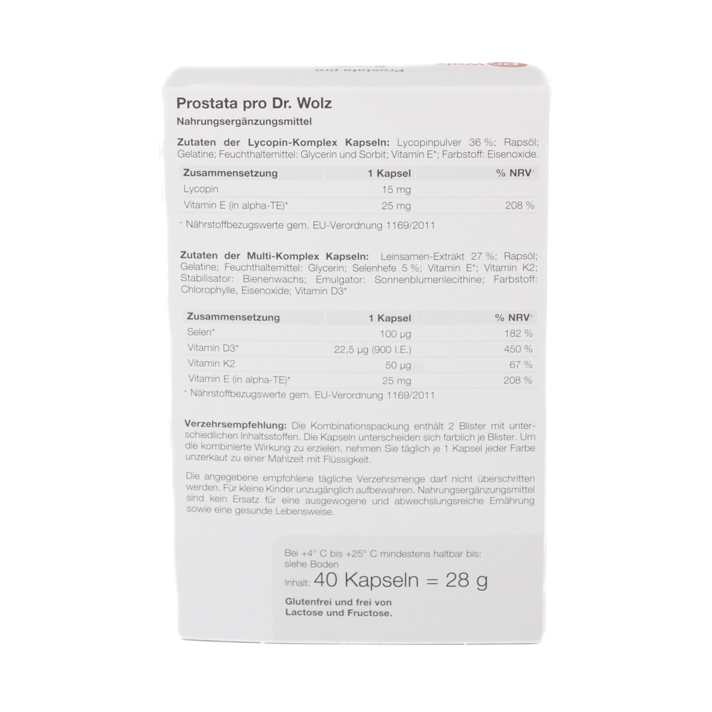 PROSTATA PRO Dr.Wolz Kapseln