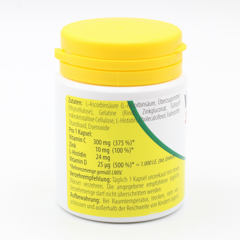 VITAMIN C 300 Depot+Zink+Histidin+D Kapseln