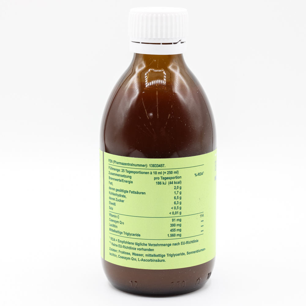BIONOVELIA coenzym Q10 L-SPO F Fruktose Emulsion