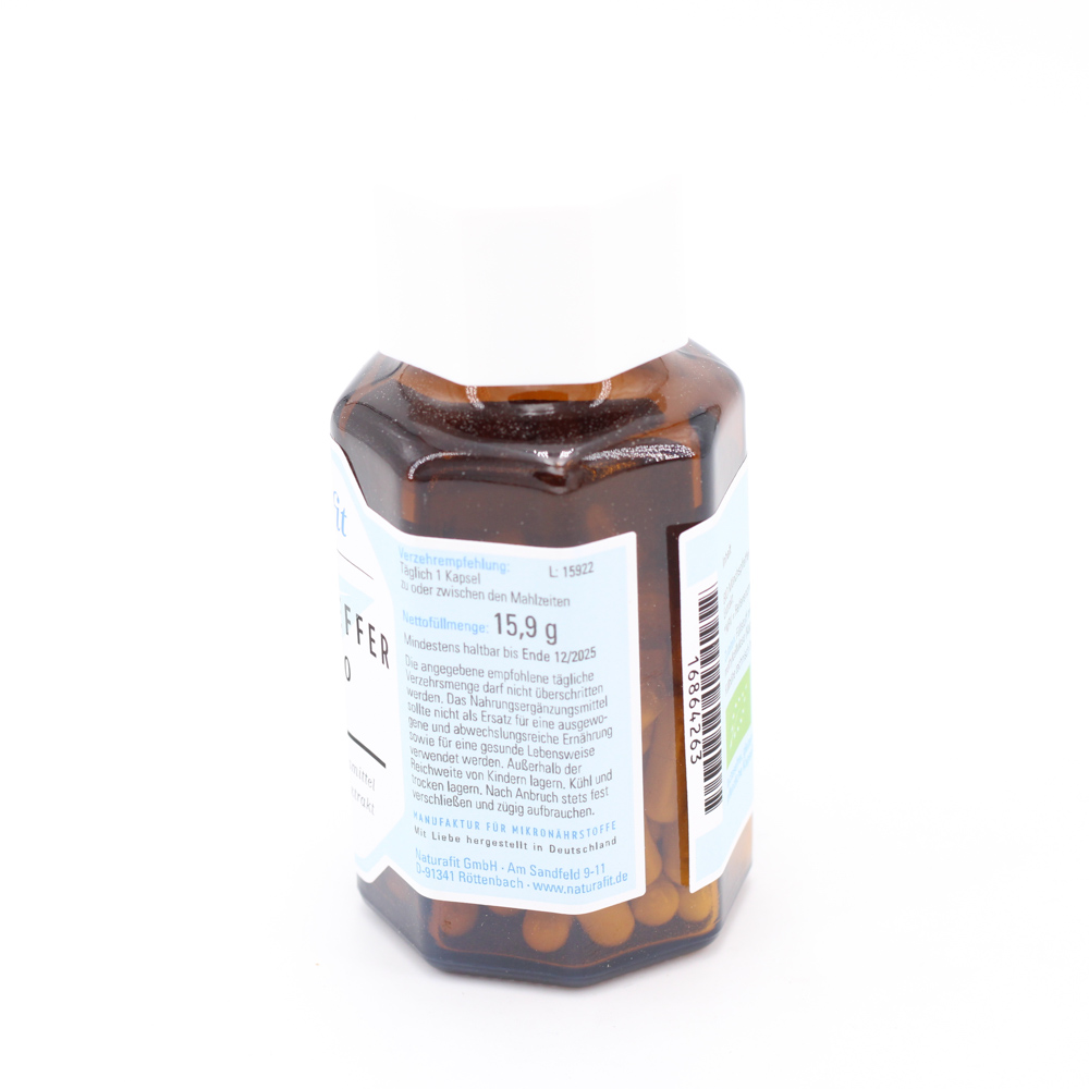 NATURAFIT Mönchspfeffer 10 mg Bio Kapseln