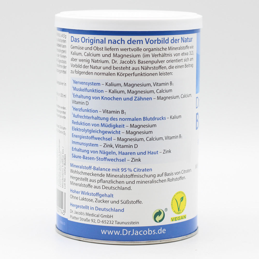 BASENPULVER Dr.Jacob's