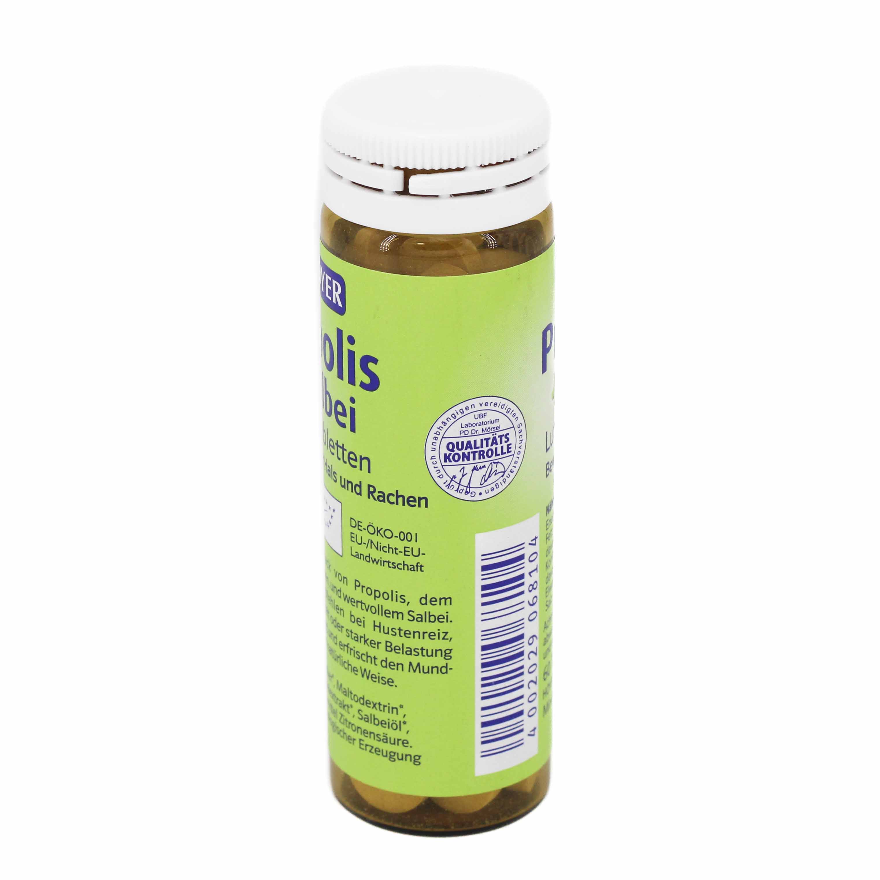 HOYER Propolis & Salbei Lutschtabletten