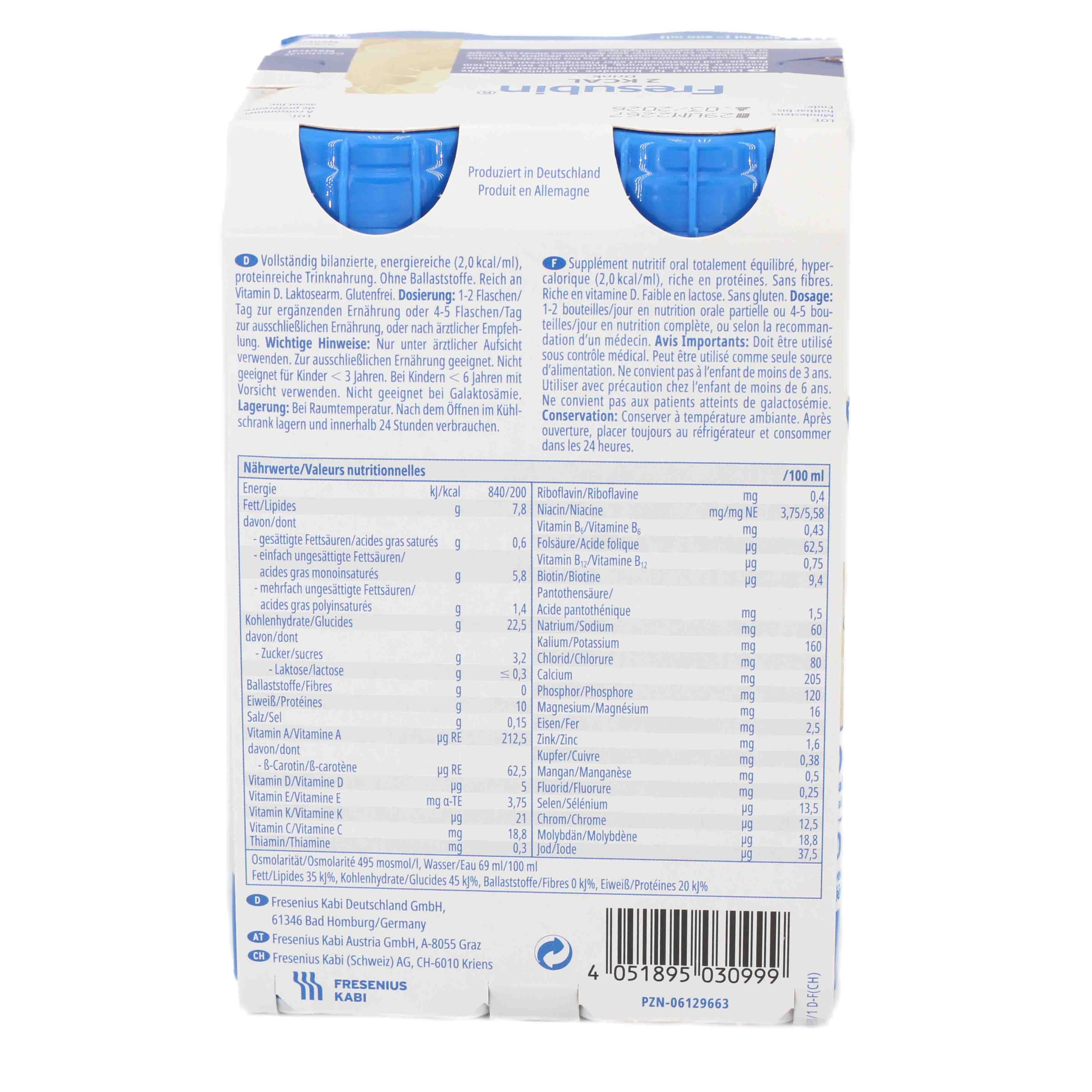 FRESUBIN 2 kcal DRINK Neutral Trinkflasche