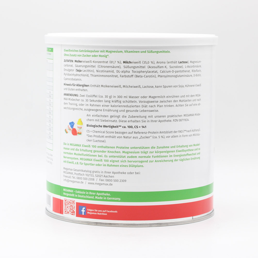 EIWEISS 100 Banane Megamax Pulver