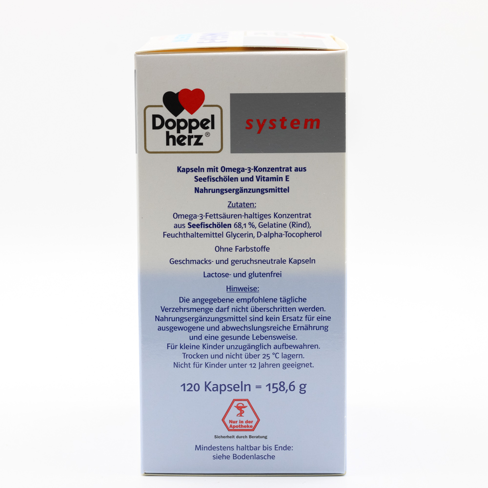 DOPPELHERZ Omega-3 Konzentrat system Kapseln