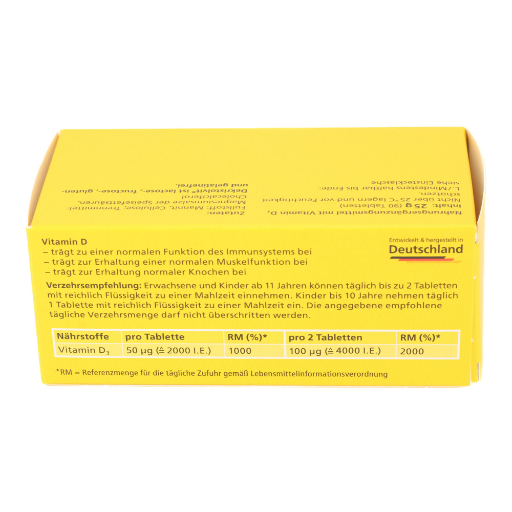 DEKRISTOLVIT D3 2000 I.E. Tabletten