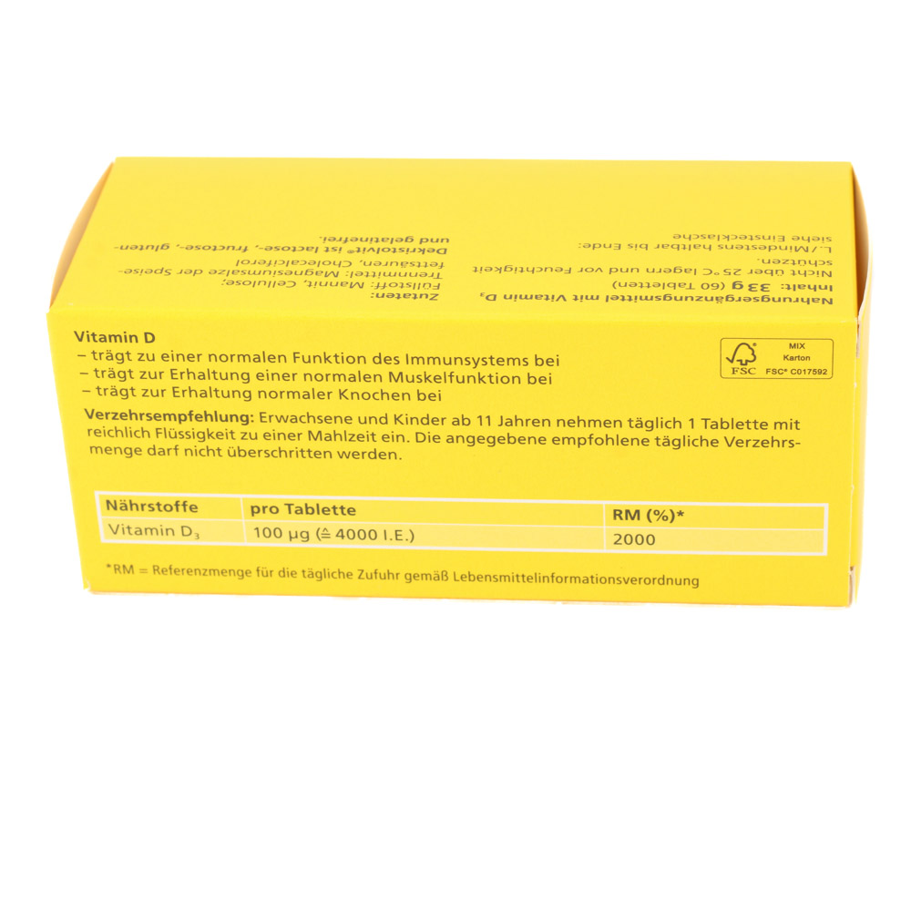 DEKRISTOLVIT D3 4000 I.E. Tabletten