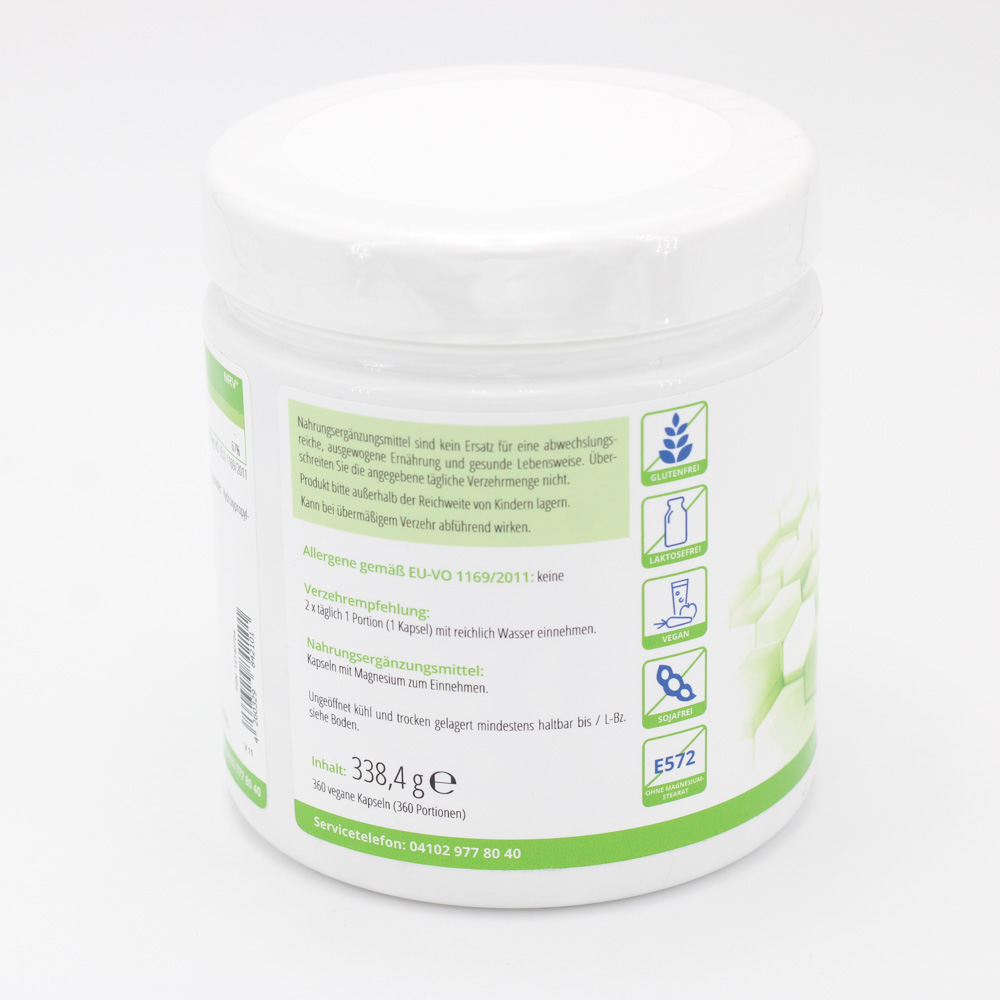 MAGNESIUMCITRAT Tri-Magnesiumdicitrat vegan Kaps.