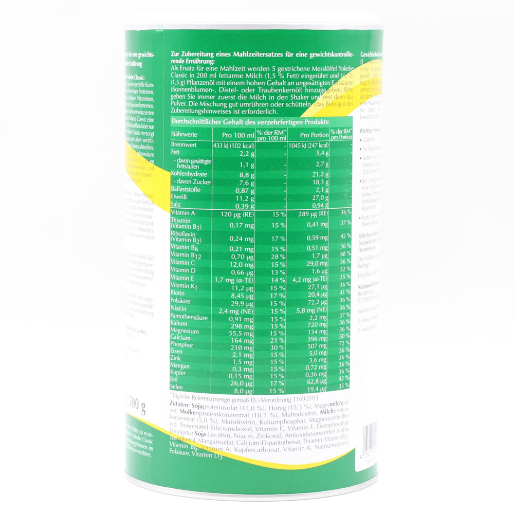 YOKEBE Classic NF Pulver