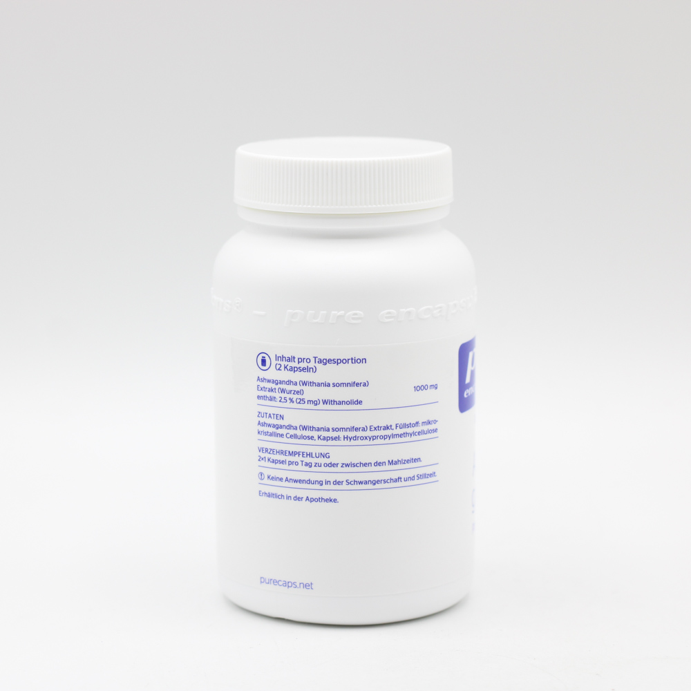 PURE ENCAPSULATIONS Ashwagandha Kapseln