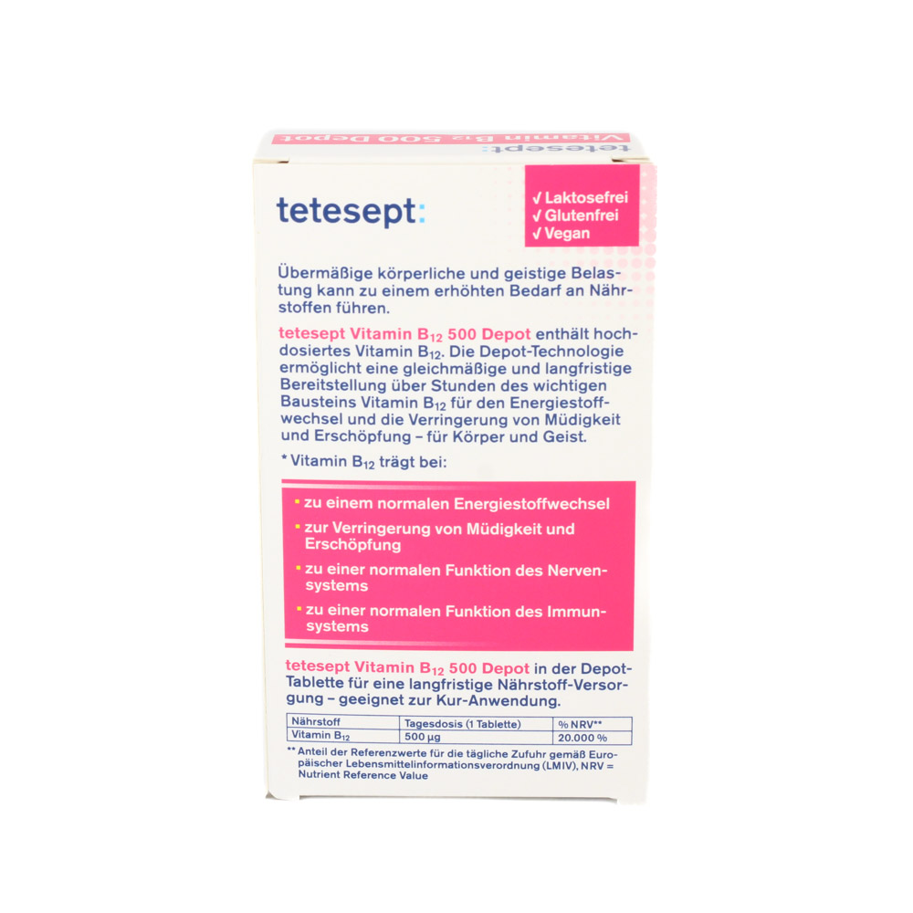 TETESEPT Vitamin B12 500 Depot Filmtabletten
