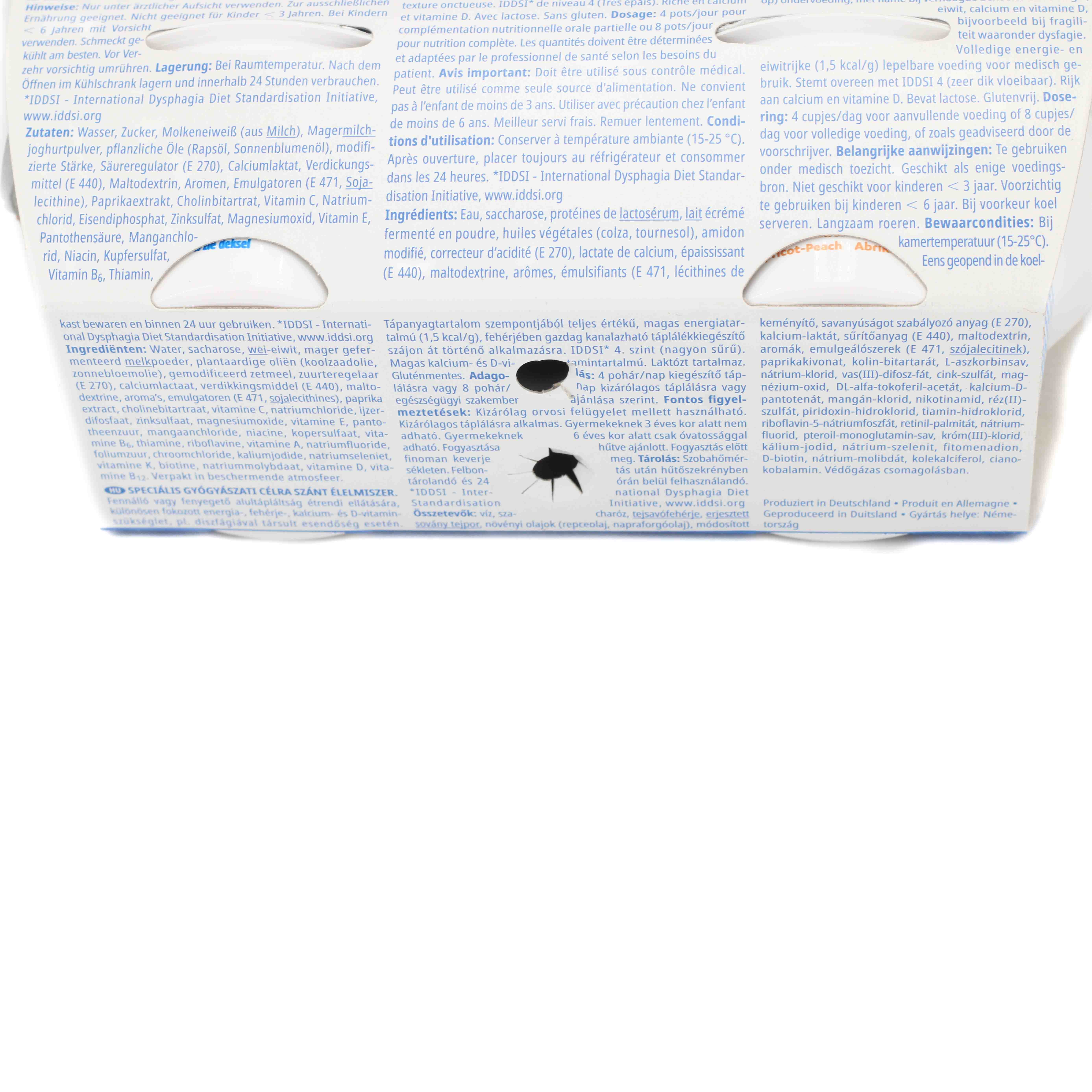 FRESUBIN YOcreme Aprikose Pfirsich