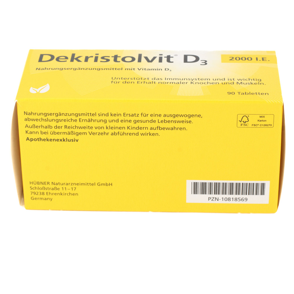 DEKRISTOLVIT D3 2000 I.E. Tabletten