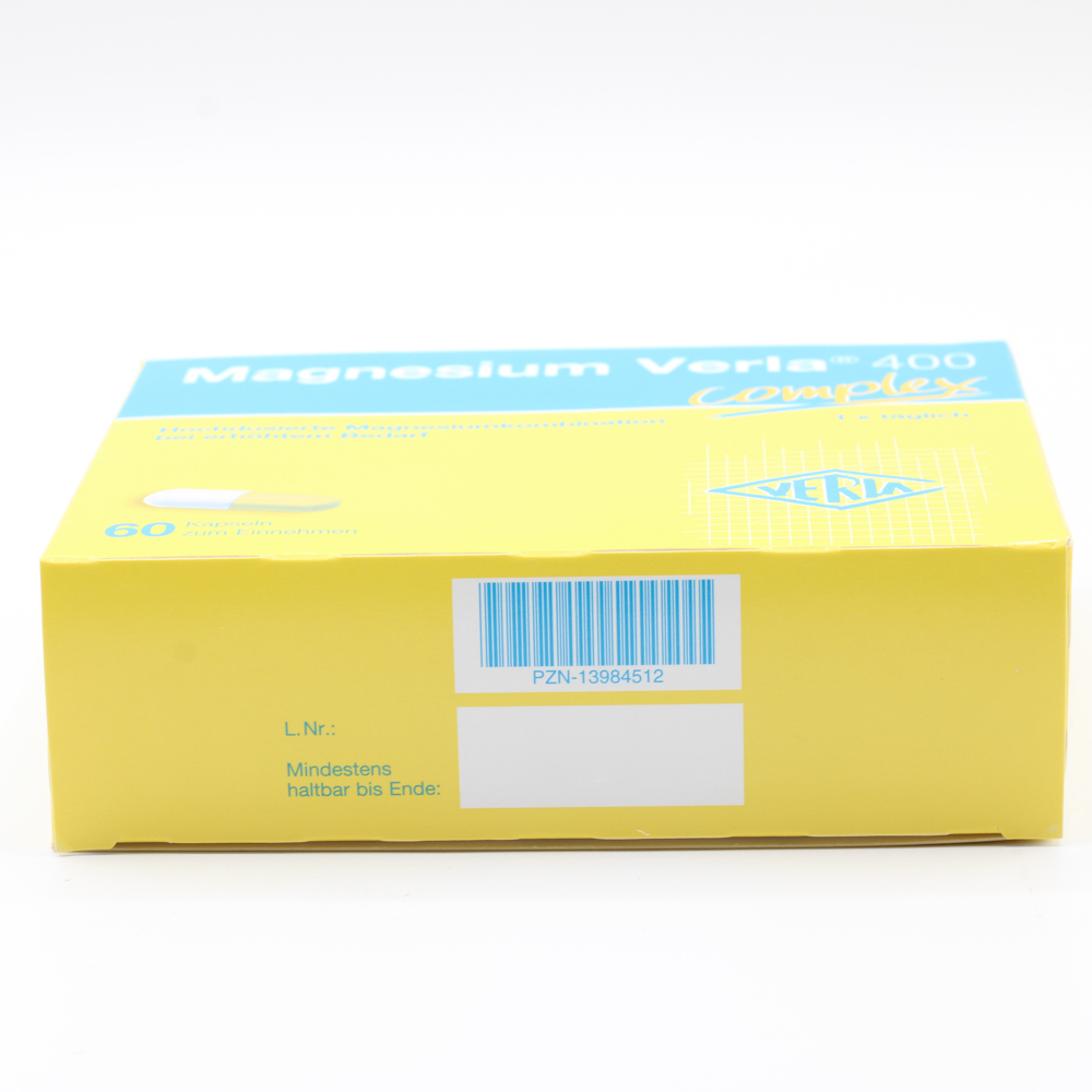 MAGNESIUM VERLA 400 Kapseln