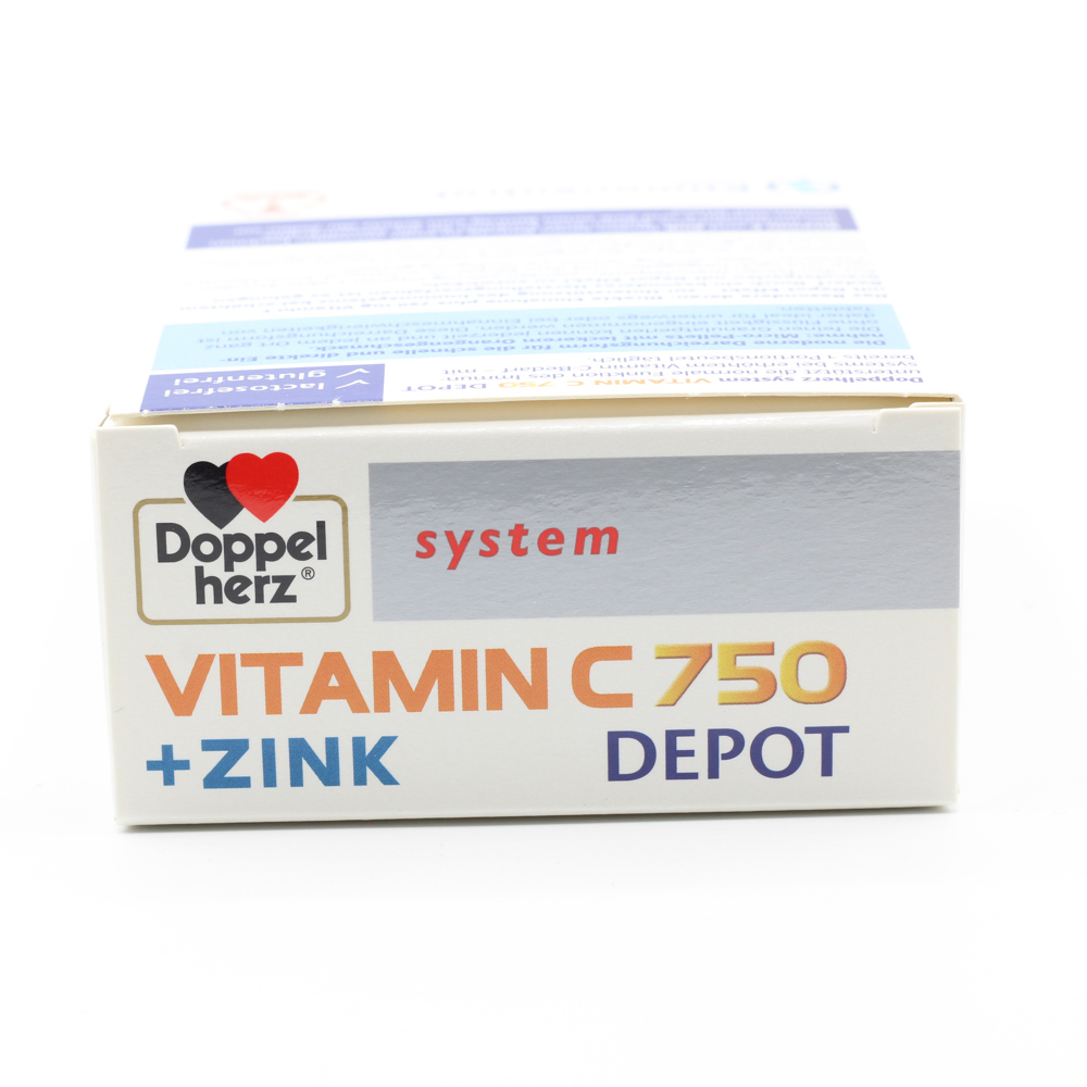 DOPPELHERZ Vitamin C 750 Depot system Pellets
