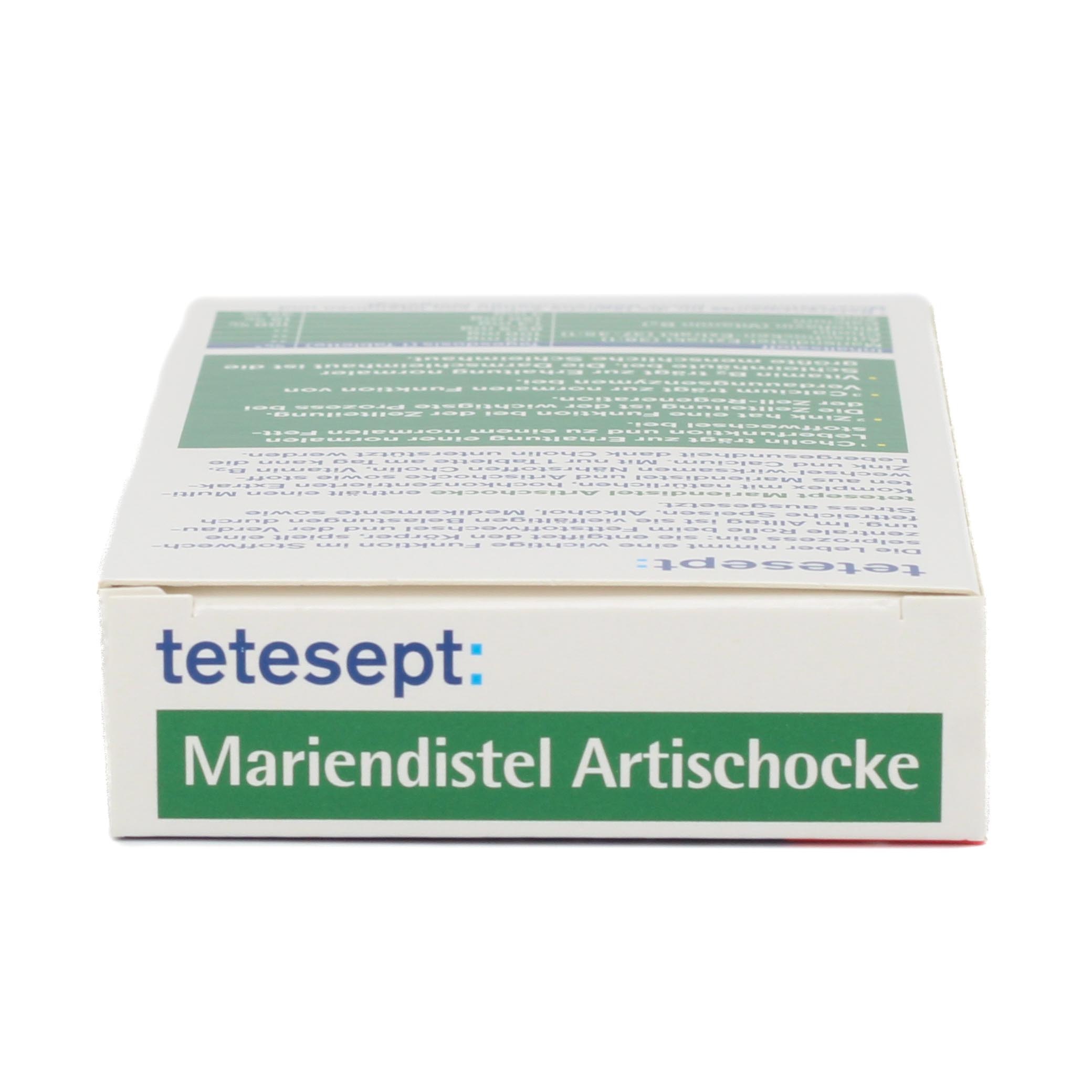 TETESEPT Mariendistel Artischocke Tabletten
