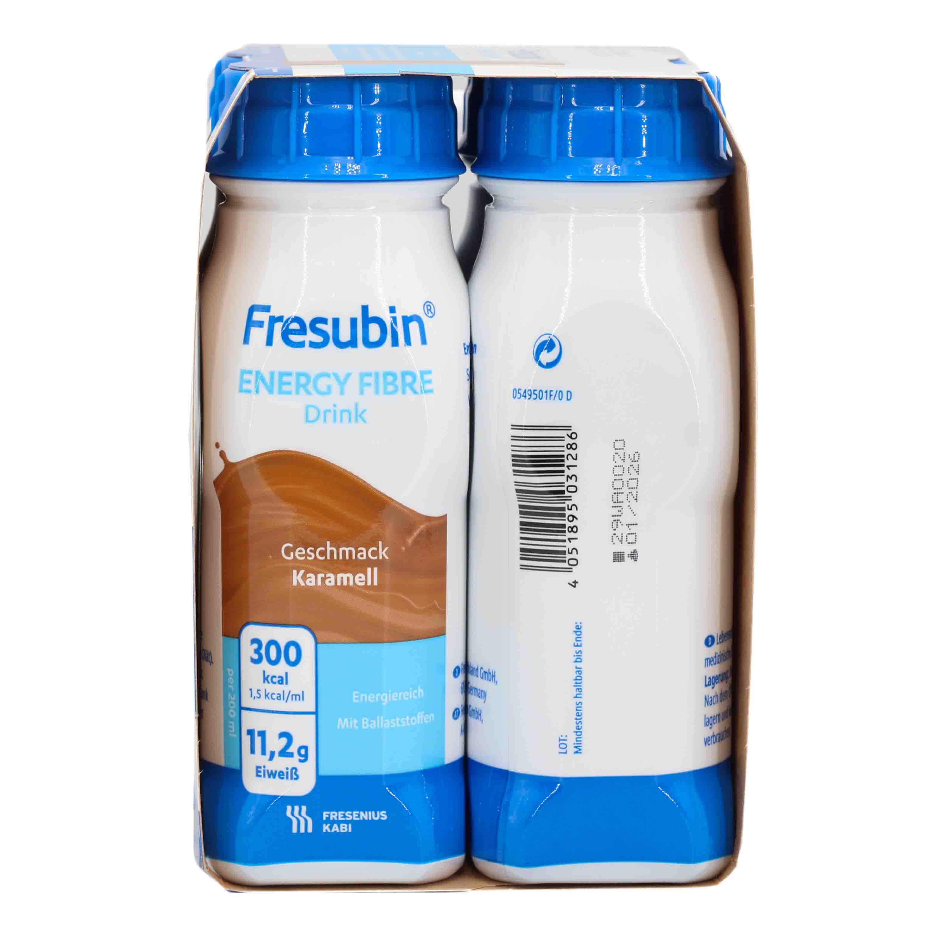 FRESUBIN ENERGY Fibre DRINK Karamell Trinkflasche Trinknahrung