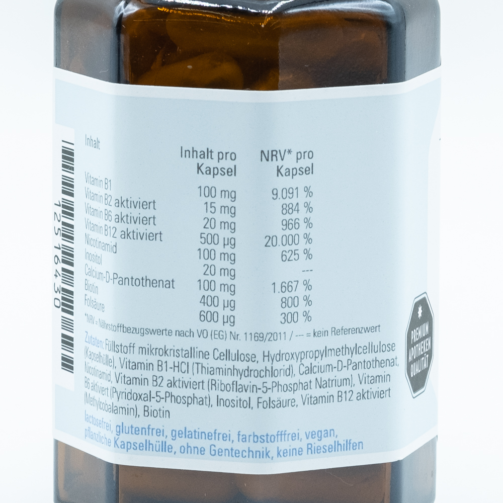 NATURAFIT Vitamin B Komplex Premium Kapseln