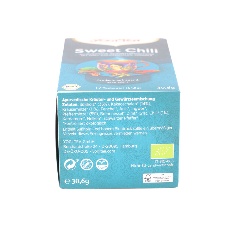 YOGI TEA Sweet Chili Bio Filterbeutel