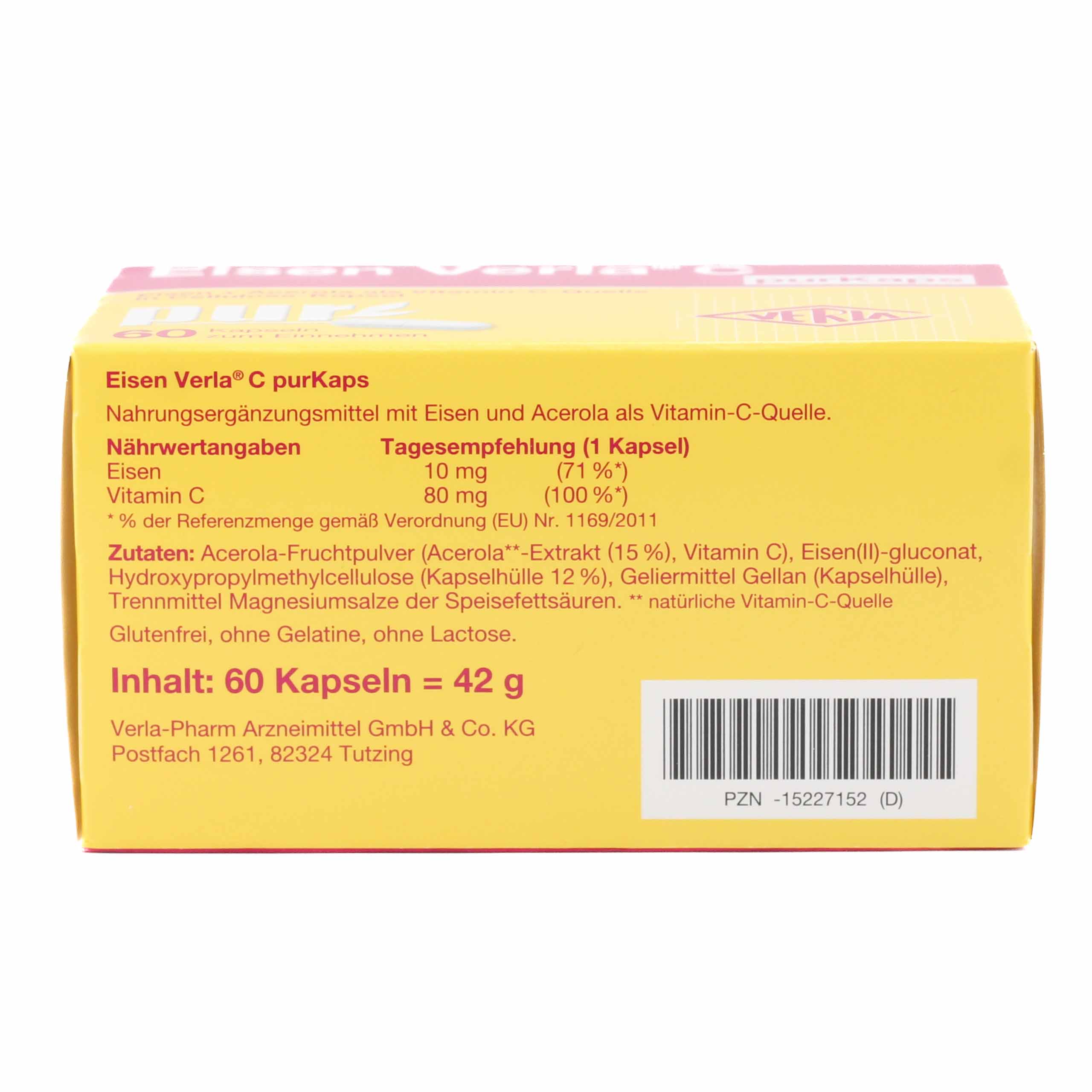 EISEN VERLA C purKaps