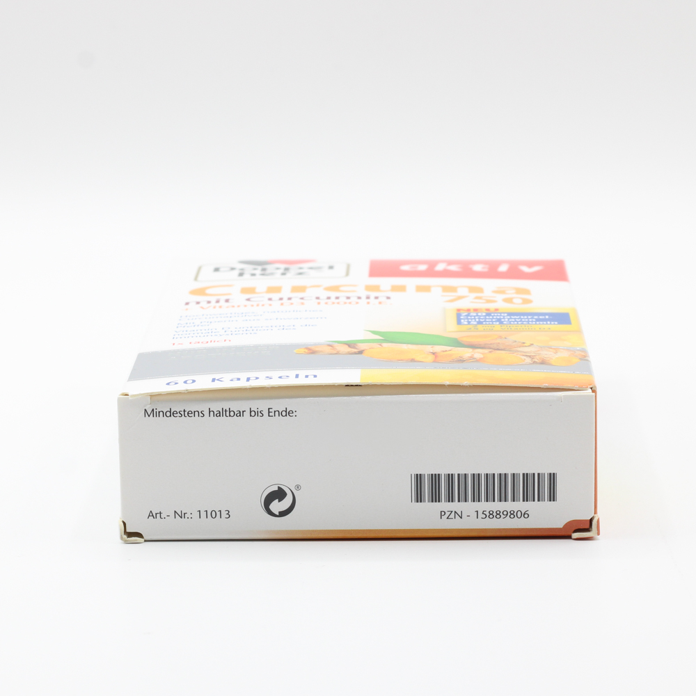 DOPPELHERZ Curcuma 750 Kapseln
