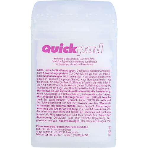 QUICKPAD Alkohol Tupfer Spender