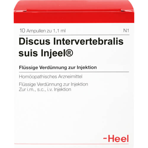DISCUS INTERVERTEBRALIS suis Injeel Ampullen