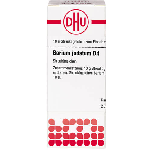 BARIUM JODATUM D 4 Globuli