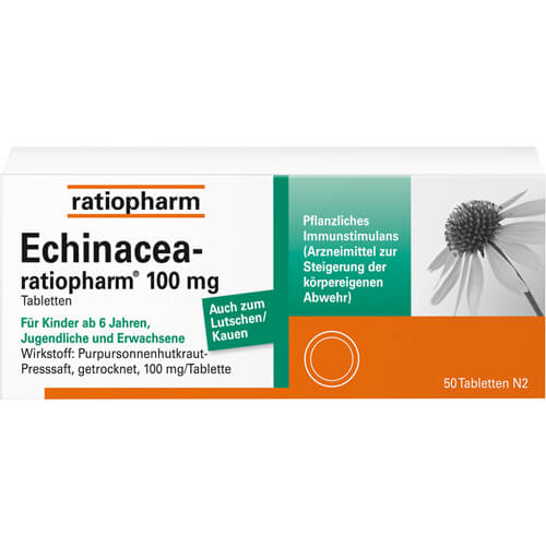 ECHINACEA-RATIOPHARM 100 mg Tabletten