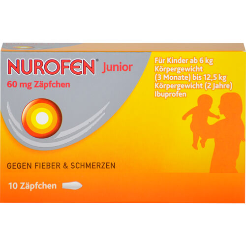 NUROFEN Junior 60 mg Zäpfchen