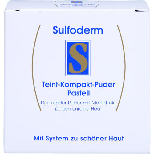SULFODERM S Teint Kompakt Puder pastell