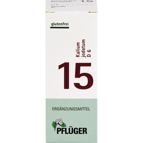 BIOCHEMIE Pflüger 15 Kalium jodatum D 6 Tabletten
