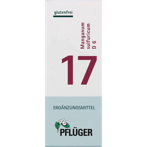 BIOCHEMIE Pflüger 17 Manganum sulfuricum D 6 Tabl.