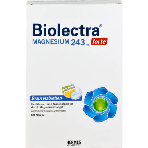 BIOLECTRA Magnesium 243 mg forte Zitrone Br.-Tabl.