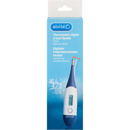 ALVITA digitales Fieberthermometer flexibel