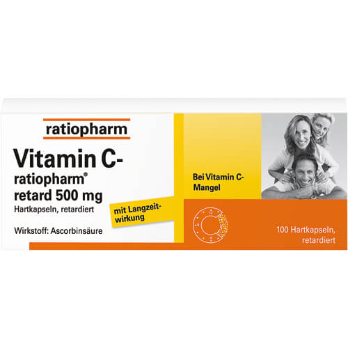 VITAMIN C-RATIOPHARM retard 500 mg Kapseln