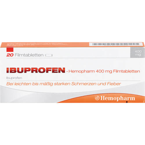 IBUPROFEN Hemopharm 400 mg Filmtabletten